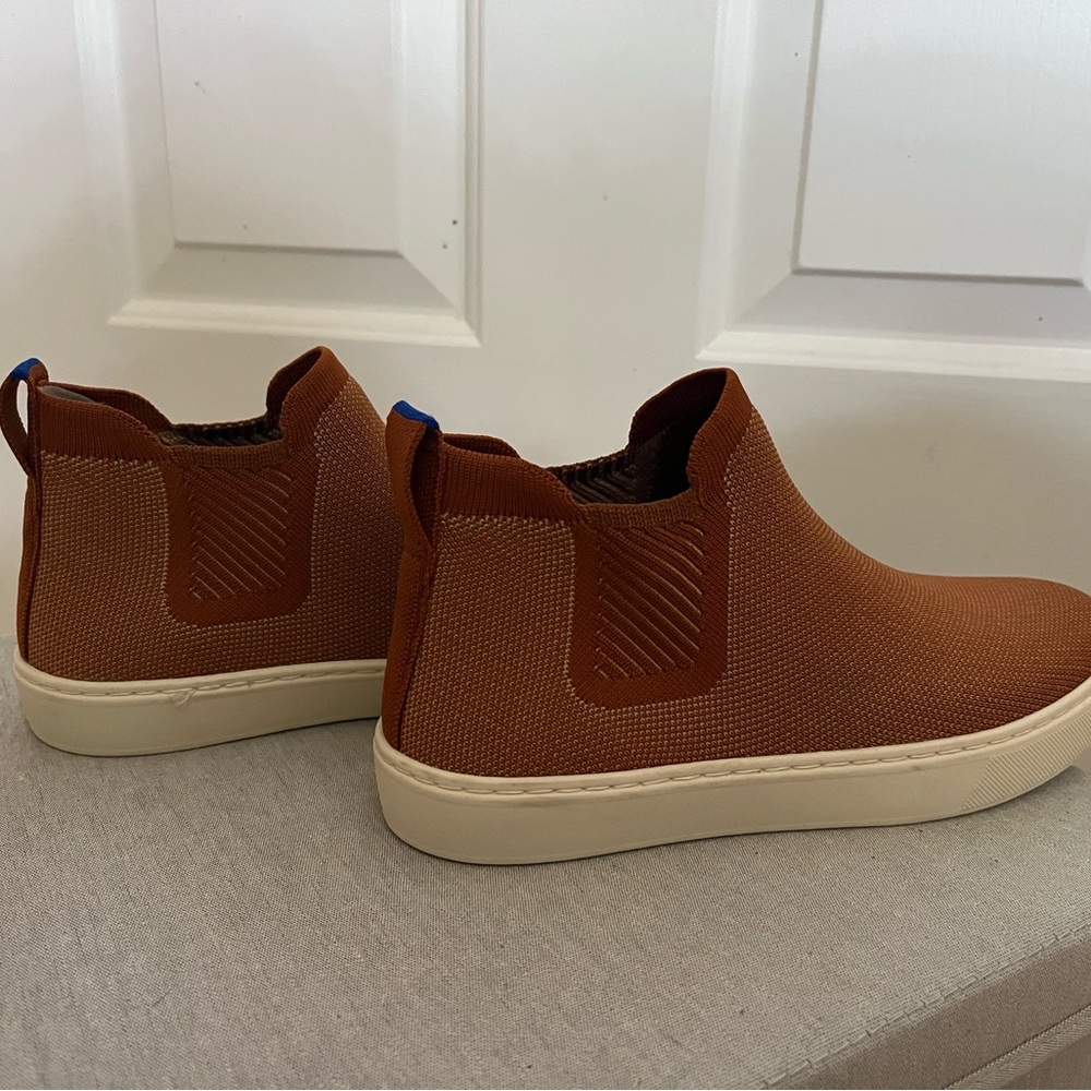 Rothy's Tan Slip-On Sneakers